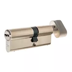 Цилиндр Abus D12 NIS 40x30 мм ключ/вертушка цвет никель