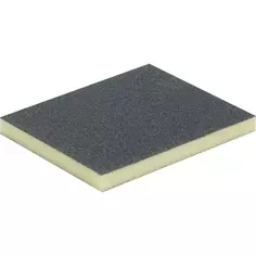 Губка шлифовальная абразивная двухсторонняя Norton P100 123x98x12.5 мм Norton.