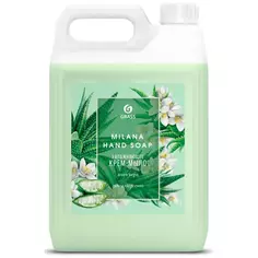 Жидкое мыло Grass Milana Алоэ вера 5 кг