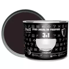 Грунт-эмаль по ржавчине 3 в 1 Dali Special гладкая цвет коричневый 0.4 кг RAL 8017