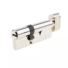 Цилиндровые механизмы Apecs Pro LM-80(30/50C)-C-NI 80 мм, ключ/вертушка, цвет никель