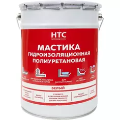 Мастика гидроизоляционная полиуретановая HTC 6 кг цвет белый