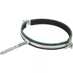 Хомут для труб Mayer 8" ø207-219 мм со шпилькой 10x100 и дюбелем гайка М10