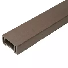 Профиль перил ДПК СМ Decking цвет мербау 45x90x3000 мм C&M