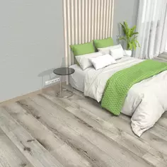 SPC плитка «Дуб Лассен» 33 класс 4 фаски толщина 3.5 мм 2.56 м² АТРИУМ