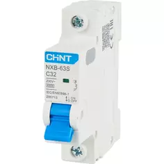 Автоматический выключатель CHINT NXB-63S 1P C32 А 4.5 кА