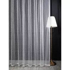 Тюль 1 м/п Пупырышки сетка 280 см цвет кремовый Elit Home