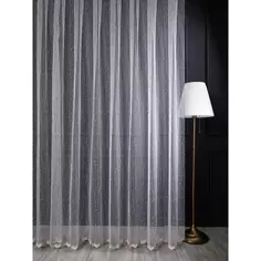 Тюль 1 м/п Пупырышки сетка 280 см цвет розовый Elit Home