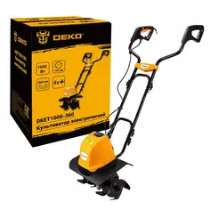 Культиватор электрический Deko DKET1000-360 1000 Вт ДЕКО