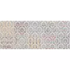 Декор настенный Azori Brillo Antique 20.1x50.5 см глянцевый цвет разноцветный