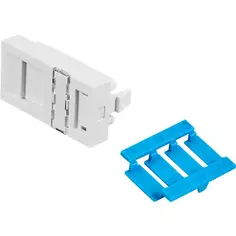 Модуль розеточный информационный Lexman 45x22.5 мм цвет белый