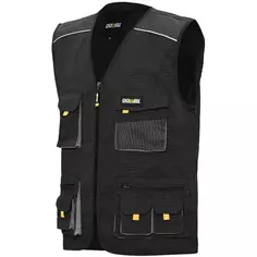 Жилет рабочий Dowell HD цвет темно-серый размер S/48 рост 164-170 мм