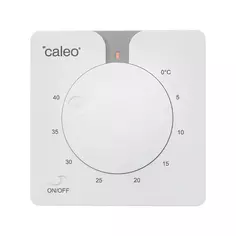 Терморегулятор для теплого пола Caleo C430 механический цвет белый