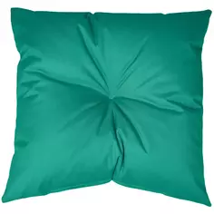 Подушка 45x45 см цвет зеленый Linen Way