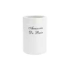 Стакан для зубных щёток Bath Plus Bain Blanc W-CE0986B-TB керамика цвет белый