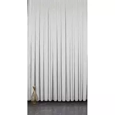 Тюль на отрез сетка Дождик 1 м/п 300 см цвет экрю Elit Home