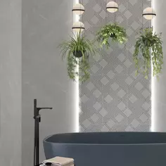 Плитка настенная Azori Hygge Light 31.5x63 см 1.79 м² матовая цвет белый