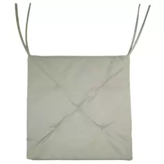 Подушка для стула Linen Way 40x40 см цвет светло-серый