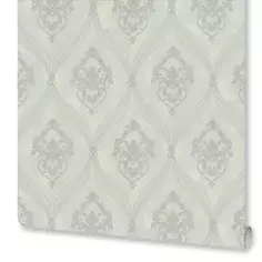 Обои флизелиновые Euro Decor Matilda белые 1.06 м ED7294-00