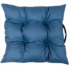 Подушка для стула Linen Way Пикник-2 50x50 см цвет серо-синий
