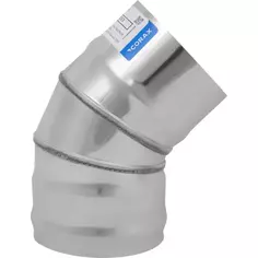 Колено Corax 45° D115 мм 430/0.8 мм КОРАКС