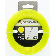 Леска для триммера Sterwins ø2.5 мм 10 м круг