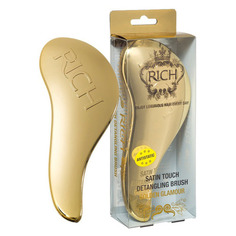 Satin Touch Detangling Brush Golden Glamour Щетка для волос золотая Rich