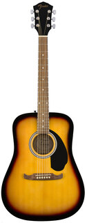 Акустические гитары FENDER FA-125 DREADNOUGHT, SB WN