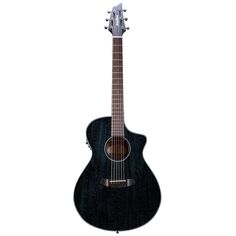 Электроакустические гитары Breedlove Rainforest S Concert Midnight Blue CE