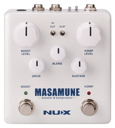 Процессоры эффектов и педали для гитары Nux NBK-5 Masamune Booster & Kompressor