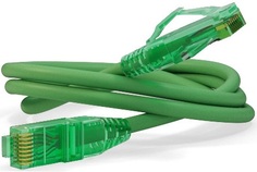 Кабель патч-корд U/UTP 6a кат. 0.5м Hyperline PC-LPM-UTP-RJ45-RJ45-C6a-0.5M-LSZH-GN (100% Fluke Component Tested) 10G, LSZH, 0.5 м, зеленый