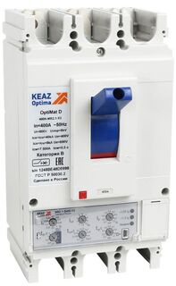 Автоматический выключатель КЭАЗ 321658 OptiMat D400N-MR2.1-У3