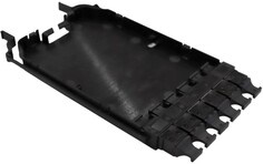 Кассета Lanmaster LAN-MCCA-6MPO компактная с 6 адаптерами MPO, тип A (Key-up/Key-down)