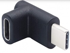 Переходник KS-IS KS-394 USB-CM/USB-CF, Г-образный