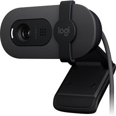 Веб-камера Logitech Brio 100 960-001587 HD графитовая 2Mpix (1920x1080) USB Type-C с микрофоном