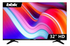 Телевизор BBK 32LEM-1060/TS2C (B) LED 32" Frameless черный HD 60Hz DVB-T2 DVB-C DVB-S2 USB (RUS)