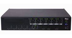 Микшер-усилитель Qtex QAA MPRO480 класса D, 480 Вт - 100/70 В / 4 Ом, 6 зон с индивидуальной регулировкой уровня громкости