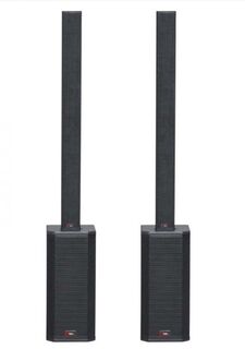 Комплект Qtex QAL KQ25 из активного и пассивного сабвуферов, 2х8“ по 300 Вт, микшера (с Bluetooth) и 2 линейных массивов 8x3“ по 250 Вт
