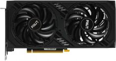 Видеокарта PCI-E Palit GeForce RTX 4060 Dual OC (NE64060T19P1-1070D V1) NE64060T19P1-1070D V1 8GB GDDR6 128bit 5nm 1830/17000MHz HDMI/3*DP