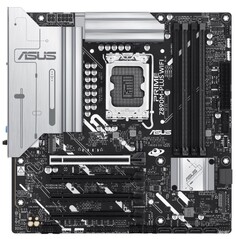 Материнская плата mATX ASUS PRIME Z890M-PLUS WIFI (LGA1851, Z890, 4*DDR5 (7600), 6*SATA, 3*M.2, 5*USB 3.2, 4*USB 2.0, USB Type-C, 3*PCIe x16, HDMI, DP