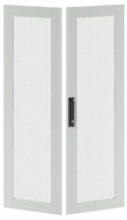 Дверь двустворчатая перфорированная DKC RGITCPMD2060 для IT-CQE 2000 x 600 RAL7035, "RAM Block"