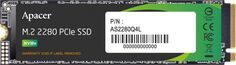 Накопитель SSD M.2 2280 Apacer AP512GAS2280Q4L-1 AS2280Q4L 512GB PCI Gen4x4 3D TLC 3600/3000MB/s IOPS 410k/600k MTBF 1.5M
