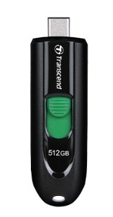 Накопитель USB 3.2 512GB Transcend TS512GJF790C Type-C JetFlash 790C, чёрный