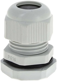 Сальник EKF plc-pg-16-r PG16 IP54 (20 шт) d отв. 21 мм / d провод. 10-14 мм PROxima