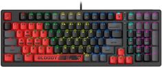 Клавиатура A4Tech Bloody S98 Sports Red BLMS Plus механическая красный/черный USB for gamer LED 1998353