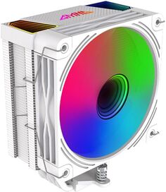 Кулер GMNG GG-CPC220-ARGB2-WH LGA1151/1200/2066/1700/AM5/AM4 (600-1600rpm, 63CFM, 26dBa, 4-pin, 220W TDP) Ret