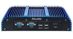 Платформа Shuttle BPCAL02 i5-1235U, 2*DDR5 (4800), 150W external adapter, 2*RJ-45, 3*RS 232