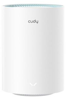 Роутер Cudy M1300(1-Pack) AC1200 Wi-Fi Gigabit Mesh Solution, Chipset MT7621+MT7613B+MT7603, Dual-Band, 867Mbps at 5GHz + 300Mbps at 2.4GHz, 802.11ac/