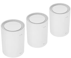 Роутер Cudy M1800(3-Pack) AX1800 Wi-Fi 6 Mesh Solution, Chipset MediaTek, Dual-Band, 802.11ax/ac/a/b/g/n, 1201Mbps at 5GHz + 574Mbps at 2.4GHz, 2 Giga