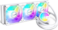 Система охлаждения жидкостная Valkyrie A360 ARGB White LGA115x/2011/1200/1700/AM4/AM5 (3*120mm, 800-1800rpm, 80CFM, 32.2dBa, 280W TDP)